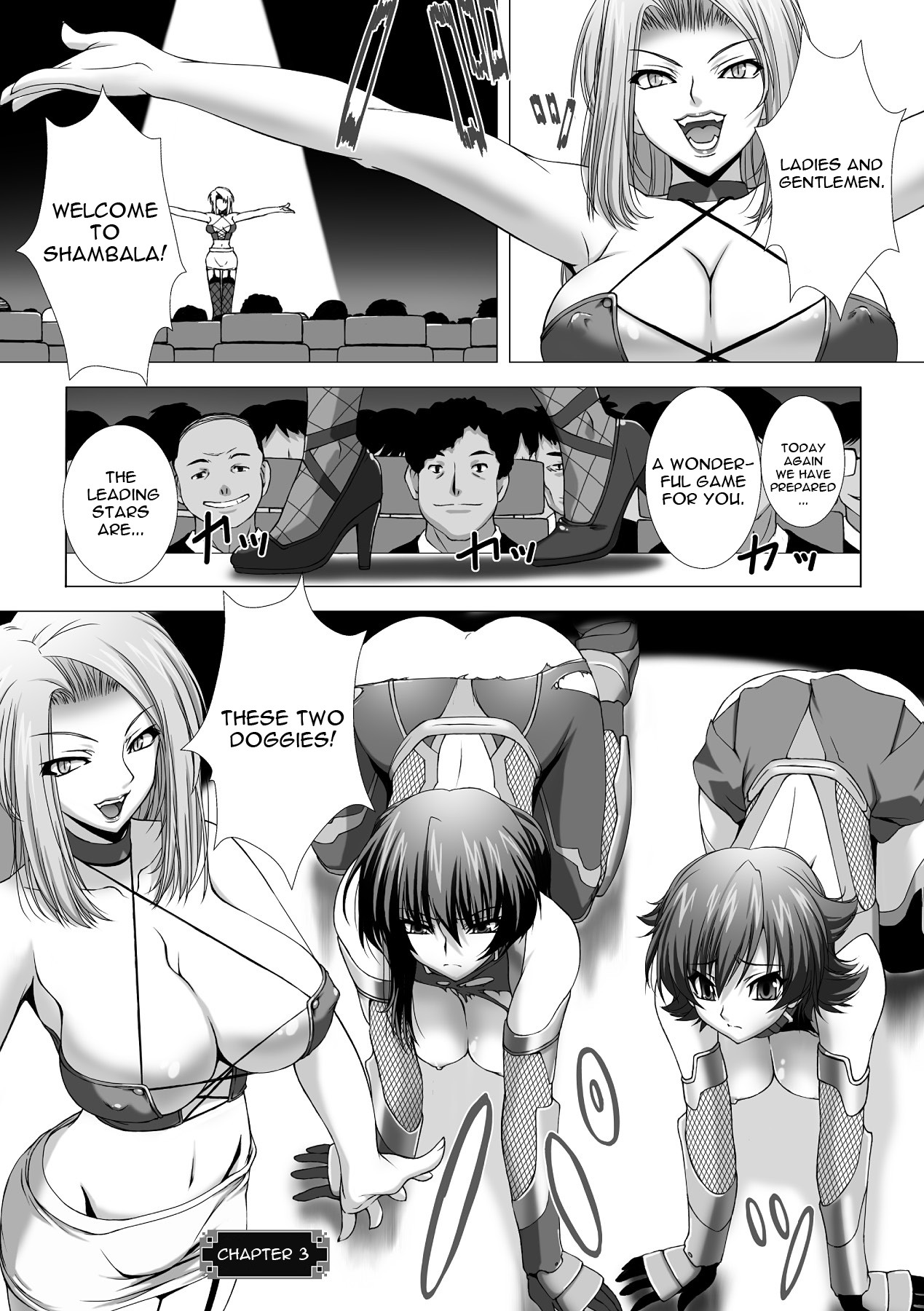 Hentai Manga Comic-Anti-demon Ninja Asagi Embarrassing Dark Game-Read-38